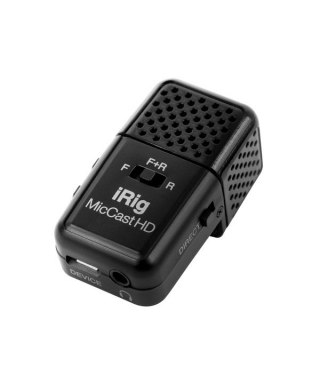 Dual digital microphone-Side for IK Multimedia IRIG MIC CAST HD voice