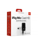 Dual digital microphone-Side for IK Multimedia IRIG MIC CAST HD voice