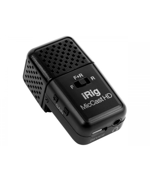 Dual digital microphone-Side for IK Multimedia IRIG MIC CAST HD voice