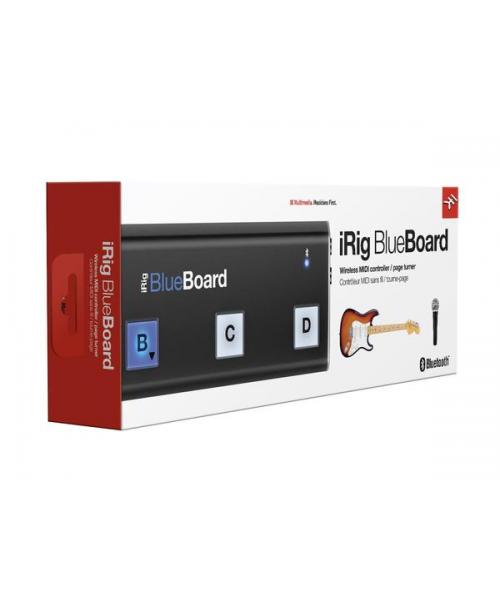 MIDI Pedaliera Bluetooth IK Multimedia Irig Bluebird