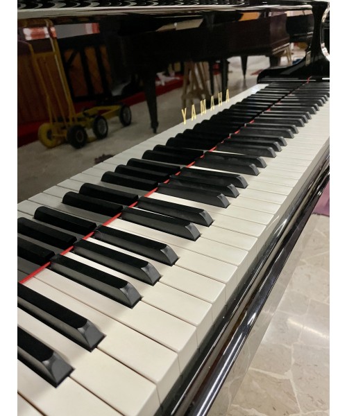 PIANOFORTE MEZZA CODA YAMAHA MOD. C3 NERO LUCIDO CENTENARIO