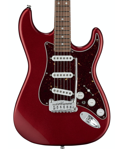 G&L DELUXE S-500 CANDY APPLE RED METALLIC