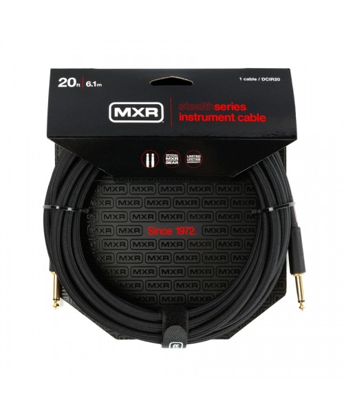 MXR DCIR20 STEALTH SERIES tool cable 6 meters
