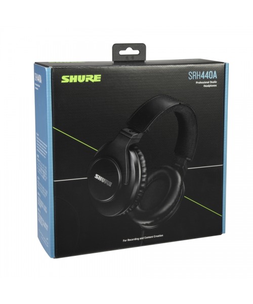 SHURE Srh440a closed circumaural headphone