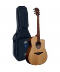 LAG HYVIBE 10 THV10DCE-LB CHITARRA ACUSTICA SMART DREADNOUGHT CUTAWAY