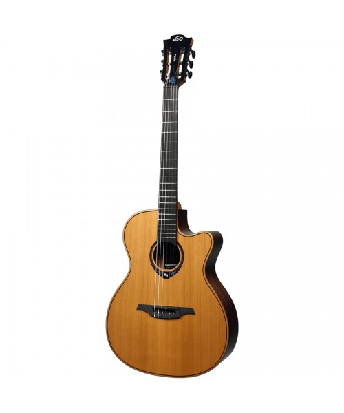 LAG Hyvibe 15 TNHV15ACE Acoustic guitar Smart Auditorium Cutaway