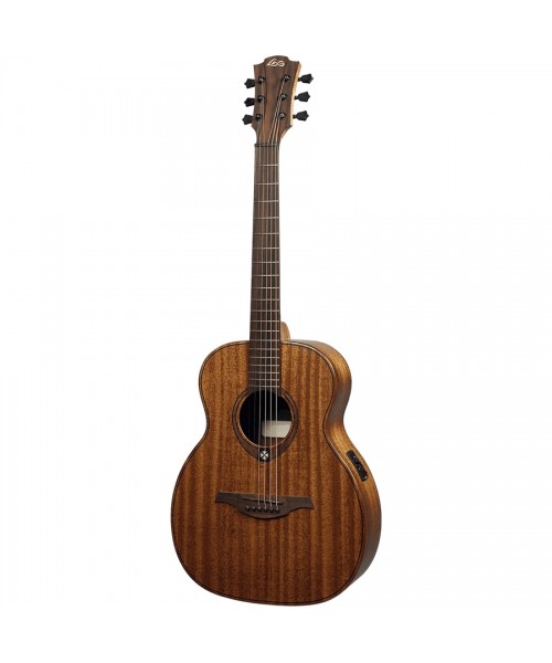 LAG Travel-The-KAE Acoustic guitar Travel Khaya Mahogany EQ handcreen