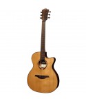 LAG T118ASCE CHITARRA ACUSTICA AUDITORIUM SLIM CUTAWAY EQ