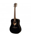 LAG T118d-BLK Acoustic Guitar Dreadnought Black