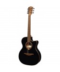 LAG T118ACE-BLK CHITARRA ACUSTICA AUDITORIUM CUTAWAY EQ BLACK