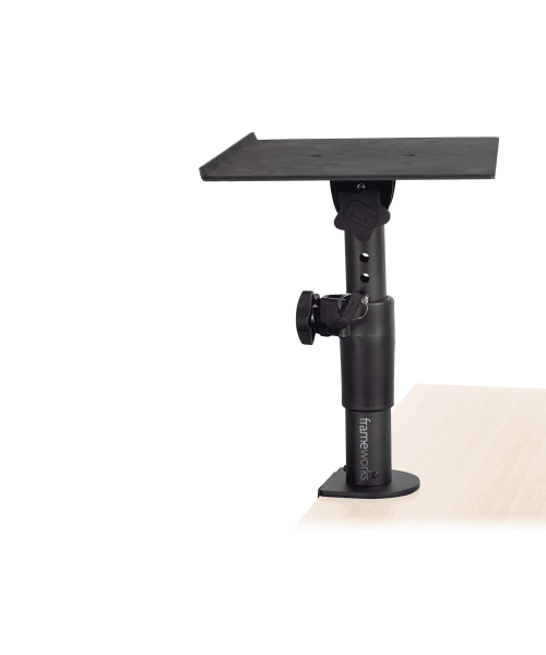 GATOR GFWSPKSTMNDSKCMP - Pair of stands to table clamp for studio monitor