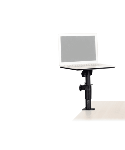 Gator GFWSPKSTMNDSKCMP - coppia di stand a clamp da tavolo per studio monitor