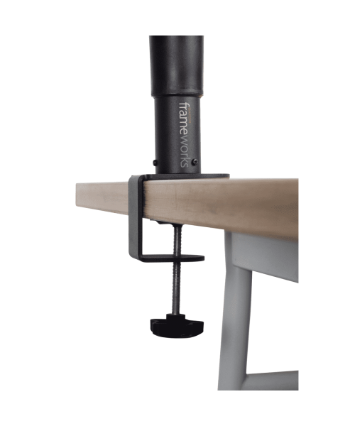 GATOR GFWSPKSTMNDSKCMP - Pair of stands to table clamp for studio monitor