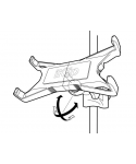 IK Multimedia IKLIP XPAND - Tablet rod support