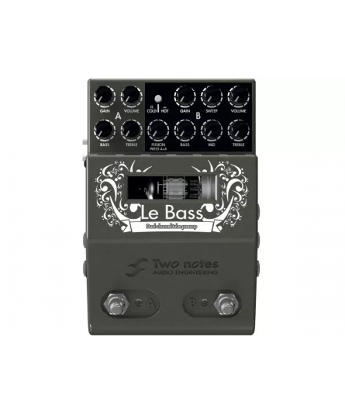 Two Notes Le Bass - PREAMP VALVALE WITH TWO CHANNELS, MIDI
