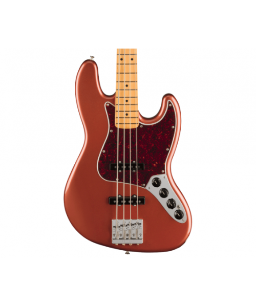 FENDER PLAYER PLUS JAZZ BASS MN AGED CANDY APPLE RED