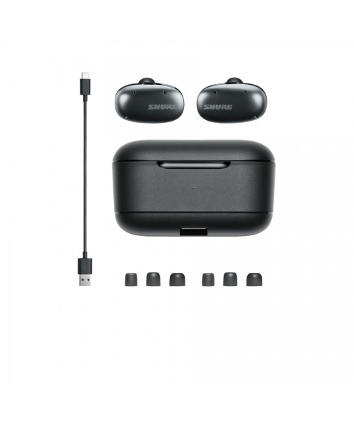 SHURE SBE1DYBK1-EFS AONIC FREE AURICOLARI TRUE WIRELESS SOUND ISOLATING NERI