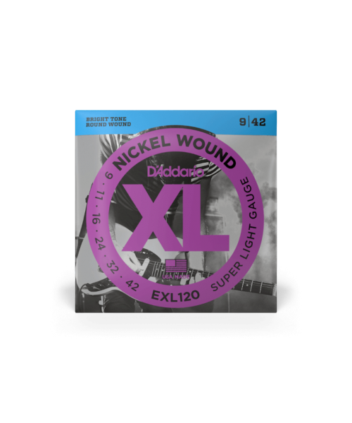 D'ADDARIO EXL120 NICKEL WOUND 009-042