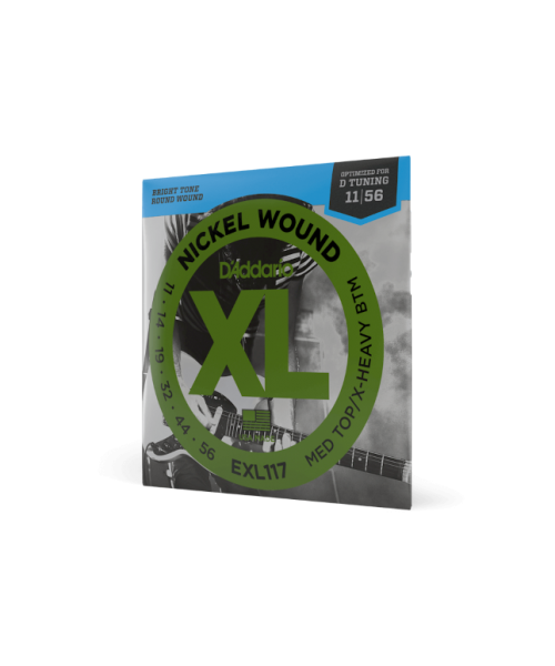 D'Addario EXL117 Medium Top / Extra-Heavy Bottom