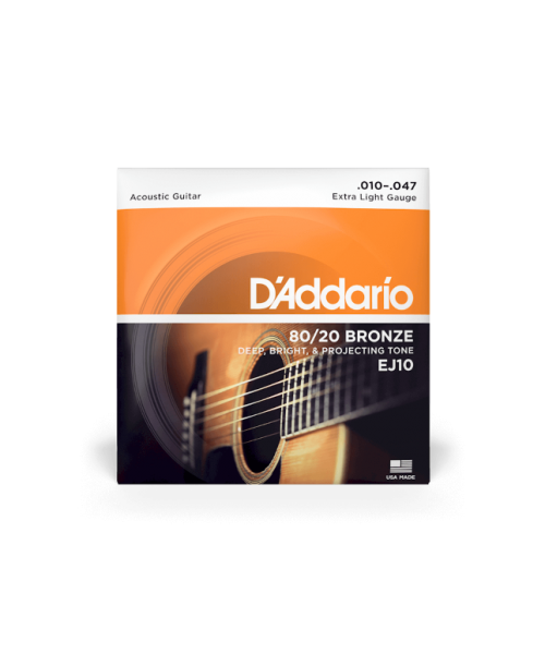 D'ADDARIO EJ10 80/20 Bronze 010-047