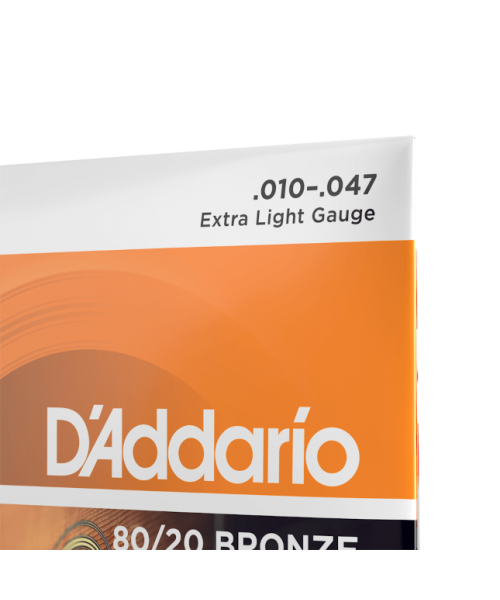 D'ADDARIO EJ10 80/20 Bronze 010-047