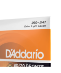 D'ADDARIO EJ10 80/20 Bronze 010-047