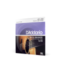 D'Addario EJ13 80/20 Bronze - Custom Light ropes for acoustic guitar