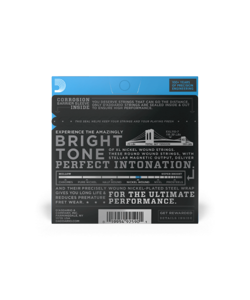 D'Addario EXL110-7 Regular light 