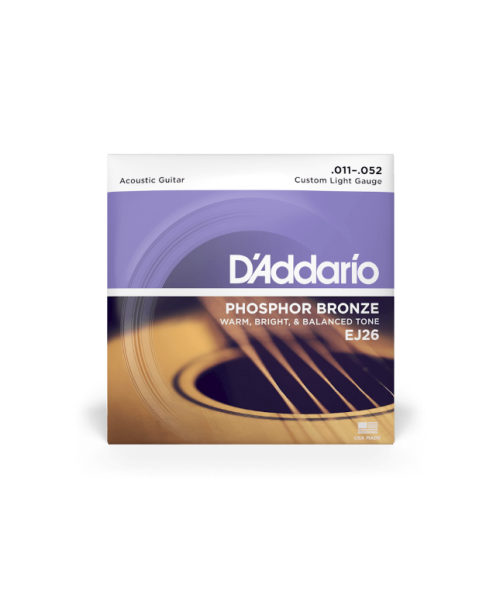 D'ADDARIO EJ26 PHOS-BRONZE 011-052