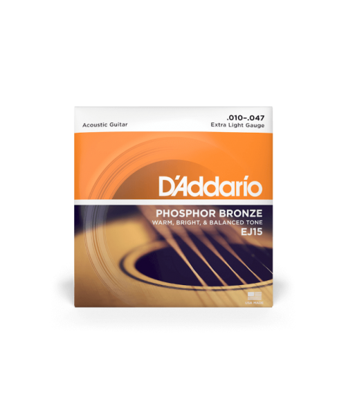 D'ADDARIO EJ15 Phos-Bronze 010-047