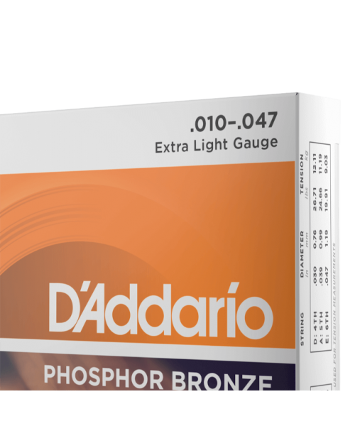 D'ADDARIO EJ15 Phos-Bronze 010-047