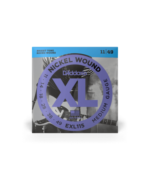 D'ADDARIO EXL115 NICKEL WOUND 011-049