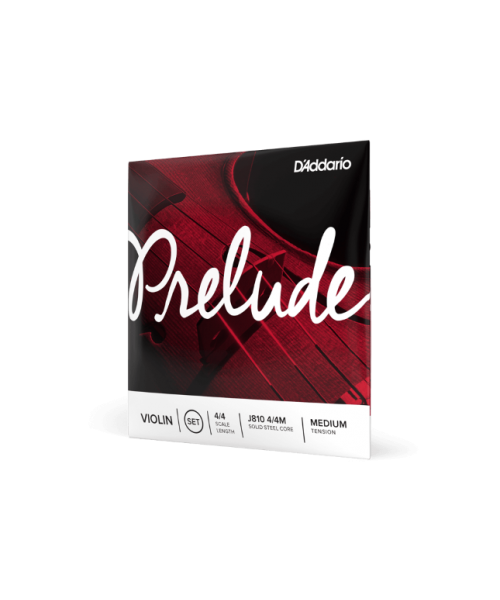 D'Addario prelude j810 4/4m violin string set