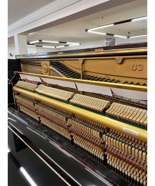PIANOFORTE VERTICALE YAMAHA U3H NERO LUCIDO