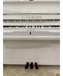 Vertical piano Schumann Mod.120 shiny white