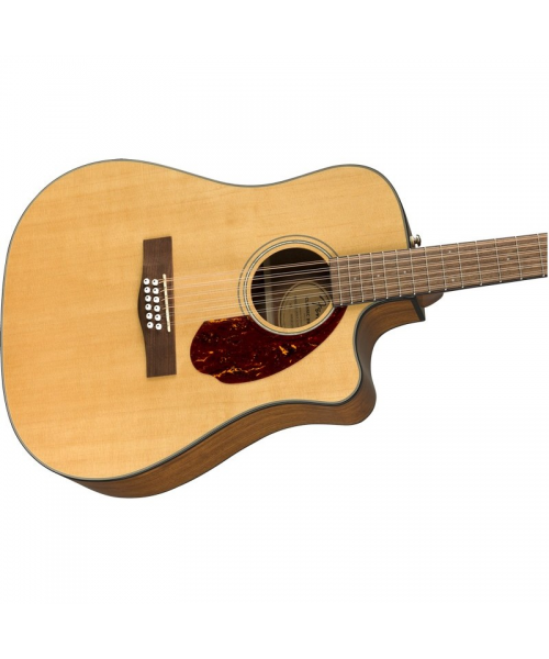 FENDER CD140SCE-12 DREANOUGHT NATURAL WITH CASE