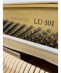 PIANOFORTE VERTICALE YAMAHA MOD.LU101 BIANCO SATINATO MADE IN JAPAN