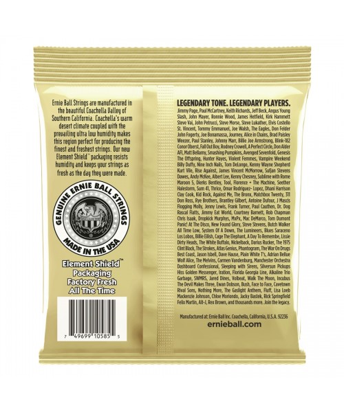 ERNIE BALL 2007 Earthwood Custom Light Bronze 80/20