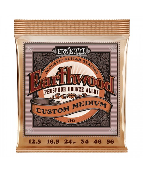 ERNIE BALL 2143 EARTHWOOD CUSTOM MEDIUM PHOSPHORE BRONZE