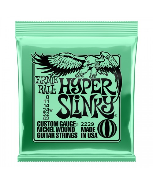 ERNIE BALL 2229 NICKEL WOUND HYPER SLINKY 8-42