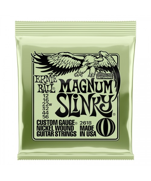 ERNIE BALL 2618 NICKEL WOUND MAGNUM SLINKY 12-56