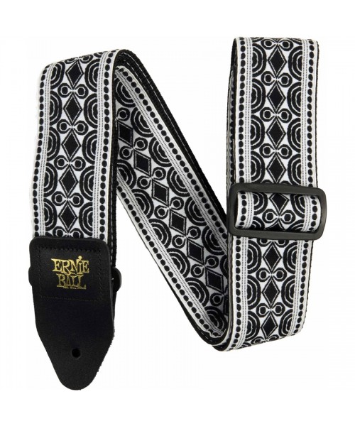 ERNIE BALL 5319 BEATNIK BLACK JACQUARD STRAP