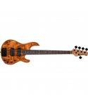 STERLING BY MUSIC MAN STINGRAY RAY35HH POPLAR BURL TOP AMBER