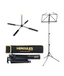 HERCULES BUNDLE MUSIC STAND + TRAVLITE FLUTE STAND DS460B