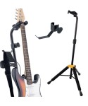 HERCULES Single Guitar Stand + Guitar Strap & Headphone HOL