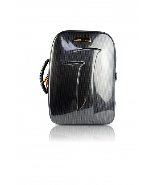 BAM TREK3028SC New Trekking Case "for 2 SIB Clarinets E The - Black Carbon "