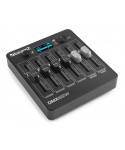 Beamz dmx65w dmx batt. controller 6 fader