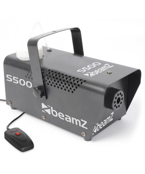 BEAMZ S500 SMOKE MACHINE INCL 250ML FLUID