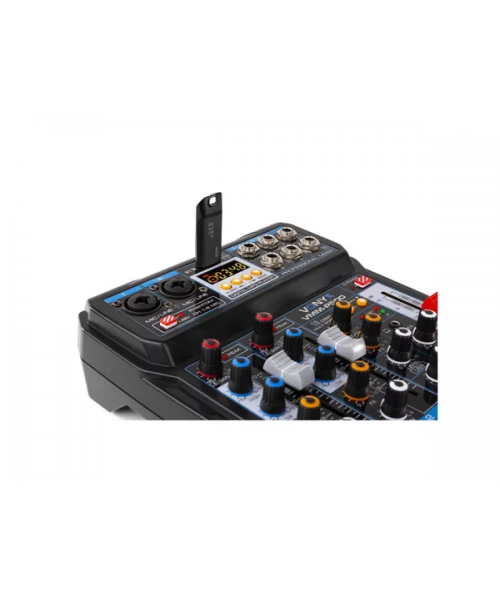 vonyx vmm-p500 4music mixer 4ch/bt/mp3/us