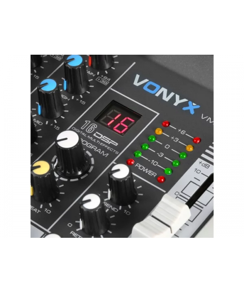 vonyx vmm-K402 MUSMIX 4CH / BT / ECHO / USB REC
